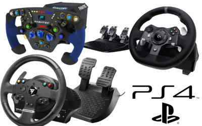 Os 6 melhores volantes para a PlayStation 4