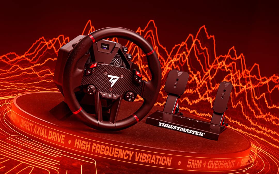 Revelado o T598 da Thrustmaster: Direct Axial Drive no PS5, PS4 e PC