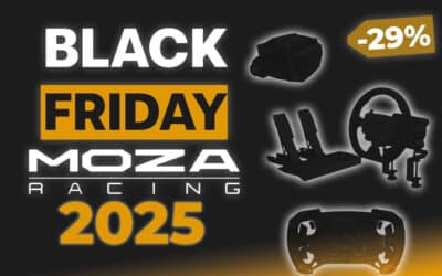 Black Friday Moza Racing 2025: Ofertas especiais com até 29% de desconto