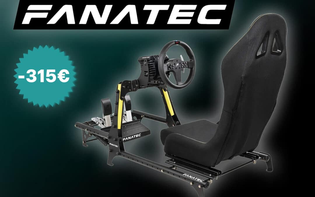 A Fanatec lança o pacote CSL Cockpit: uma configuração completa em oferta especial