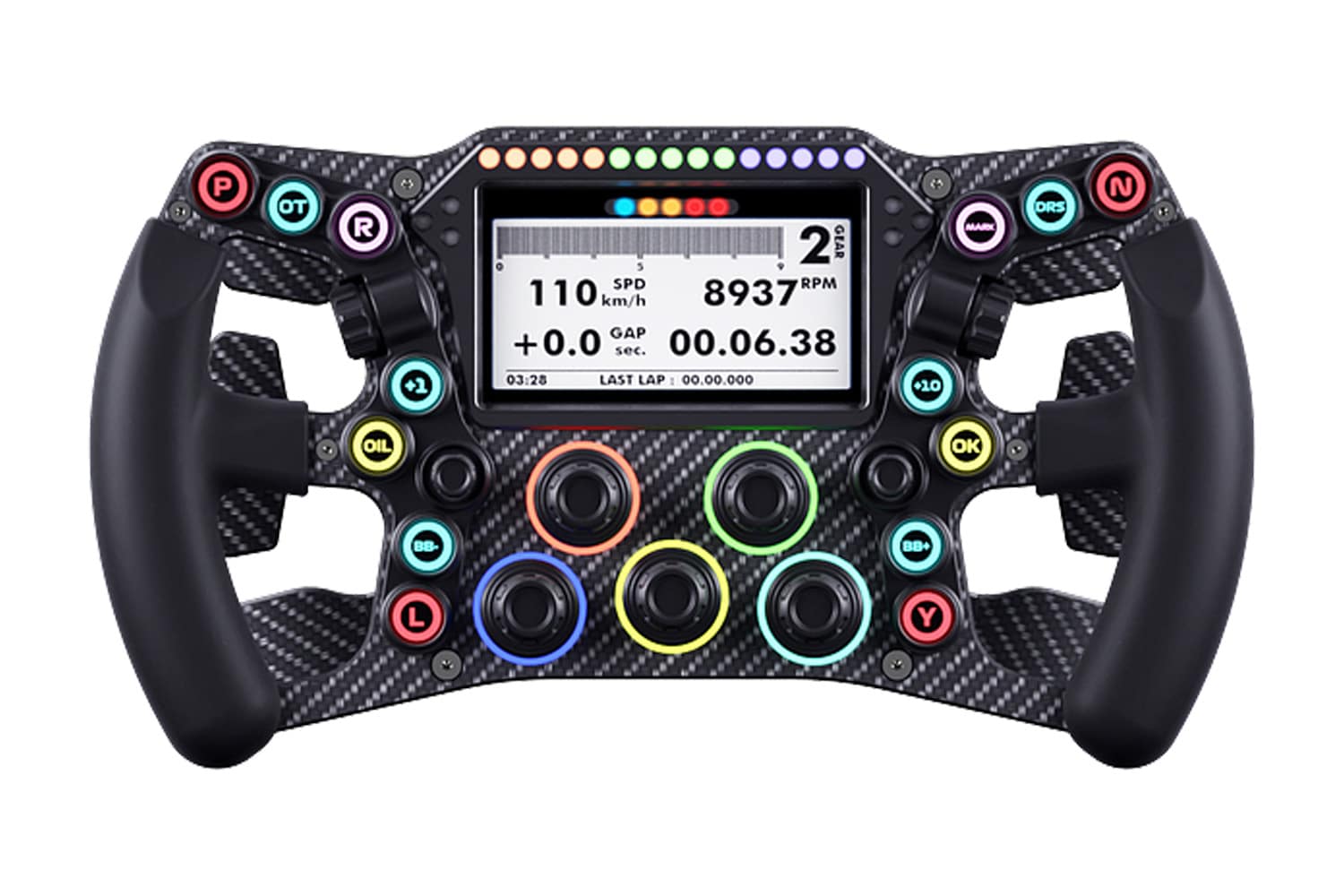 Volante de corrida Leoxz xgt ultimate sim racing