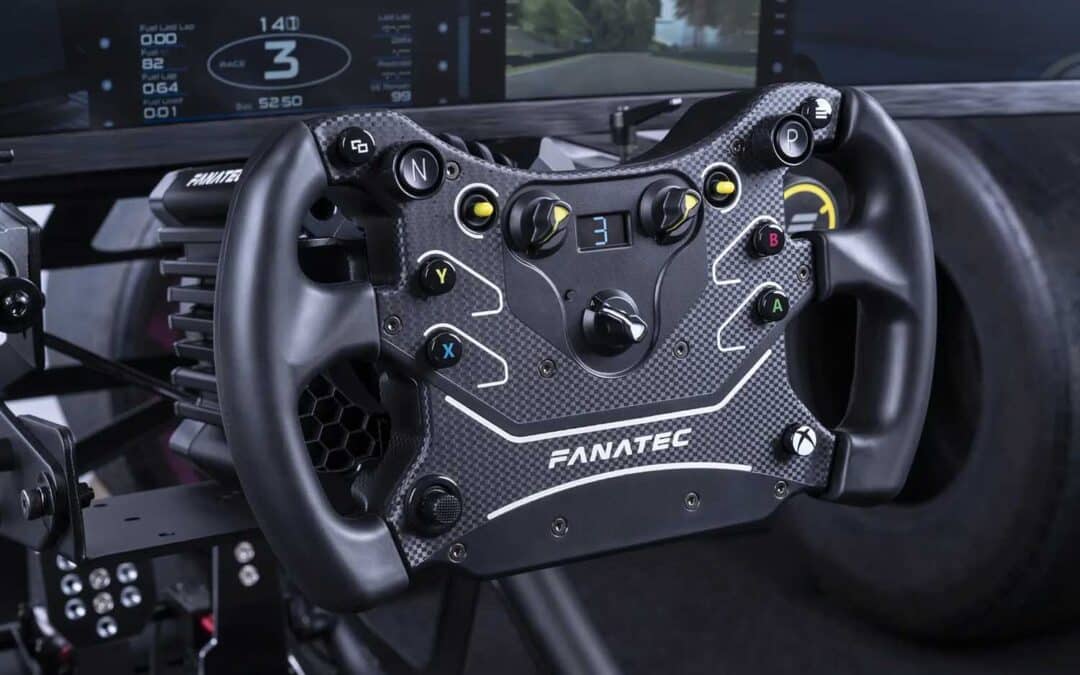 A Fanatec lança o volante CSL GT3: o substituto do McLaren GT3 V2