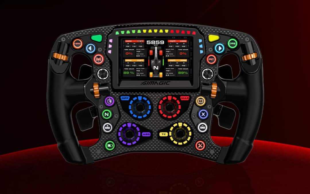 A Simagic apresenta o Zeus Formula, um conjunto de manivela e distância entre eixos de 28 Nm