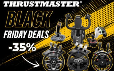 Black Friday Thrustmaster: As melhores promoções do 2025 finalmente reveladas (-35%)!