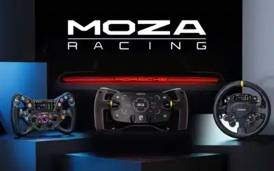 CES 2026: A MOZA Racing revela o volante oficial do Porsche Mission R e sua nova linha Pro