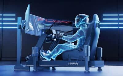 GDC 2026: MOZA revela os atuadores HMA150 e um treinador de IA que interage com sua unidade base Direct Drive