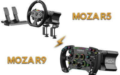 Moza R5 vs R9: qual base você deve escolher?