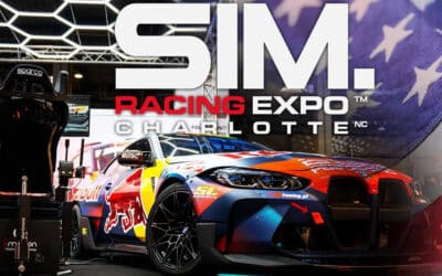 SimRacing Expo Charlotte 2026: novidades de hardware para você ficar de olho